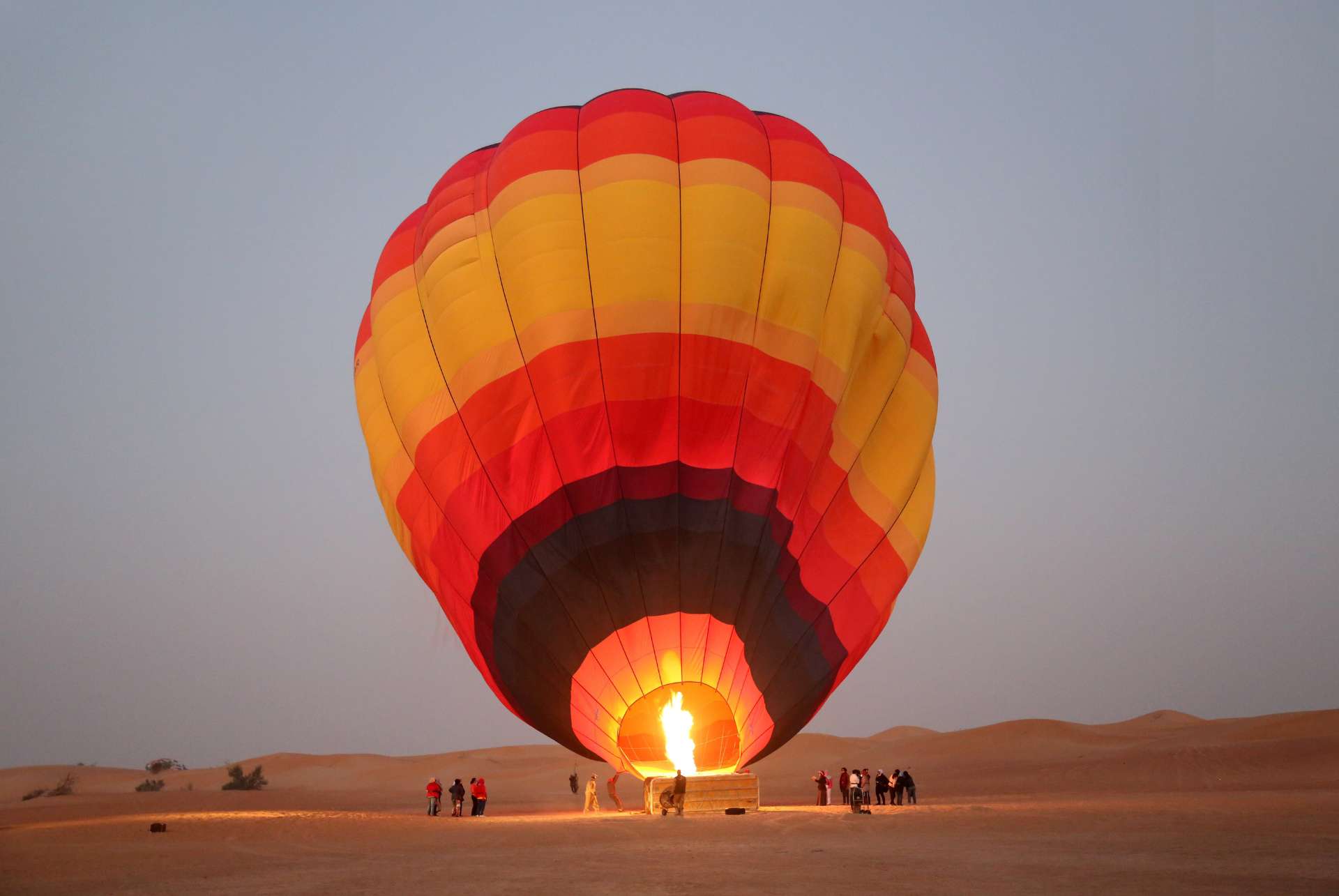 montgolfiere desert dubai montgolfiere desert dubai