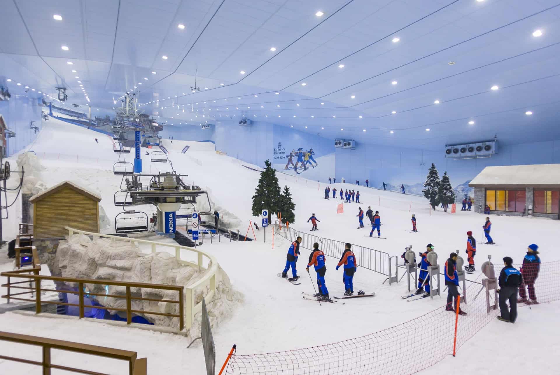 faire du ski a dubai la nuit faire du ski a dubai la nuit
