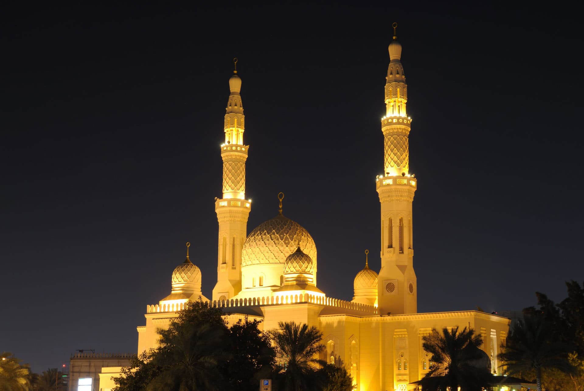 mosquee jumeirah nuit mosquee jumeirah nuit